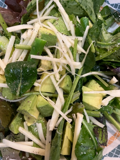 葉酸⭐アスパラアボカドグリーンサラダ