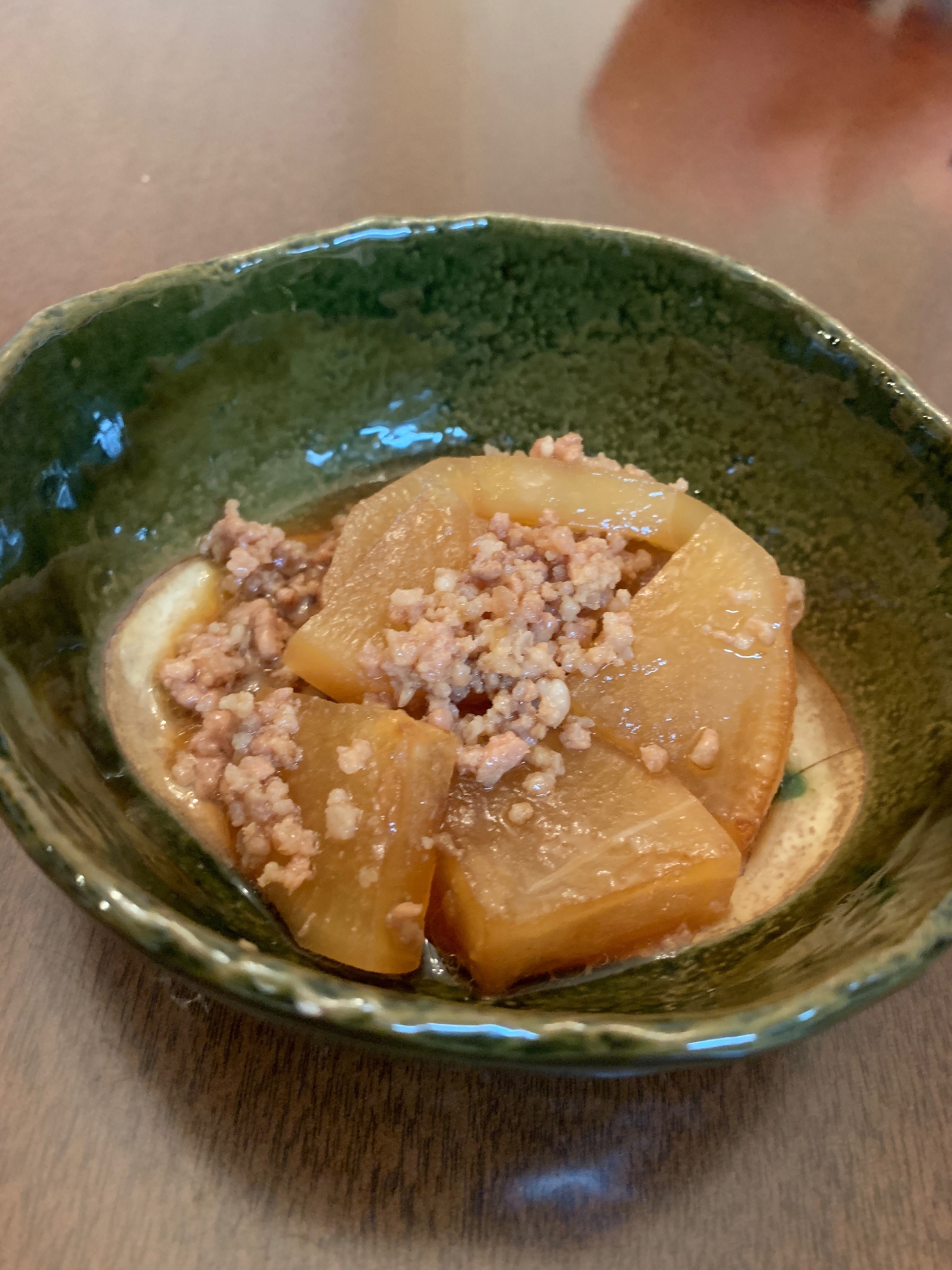 甘辛大根とひき肉の煮物