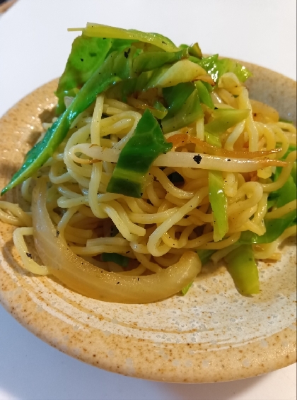 味付け簡単　塩焼きそば