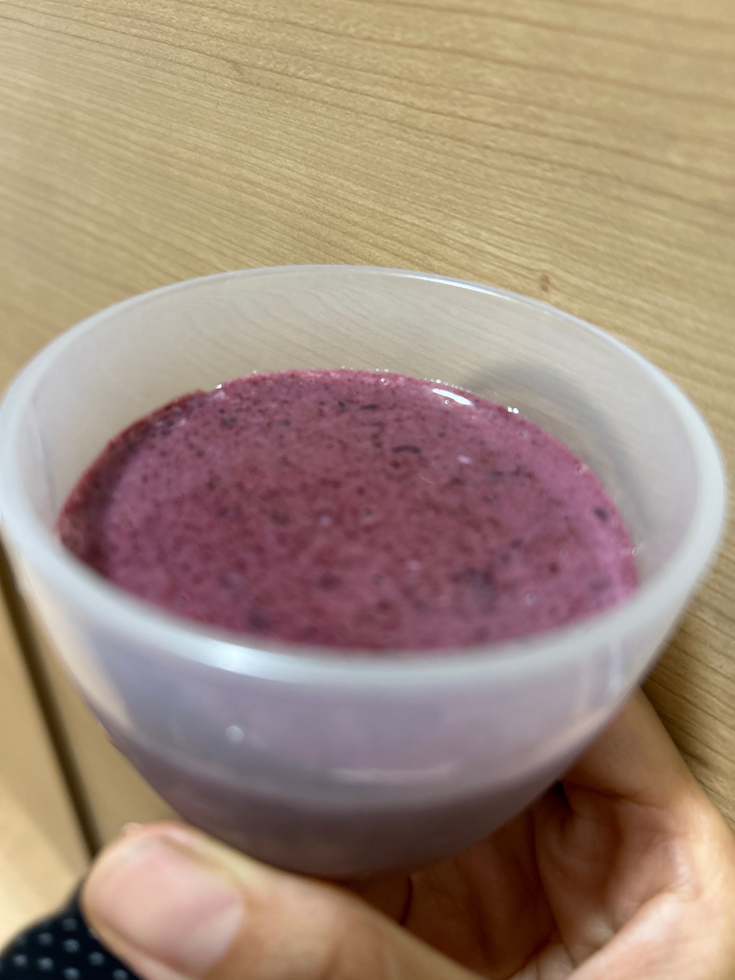 冷凍ブルーベリーシェイク