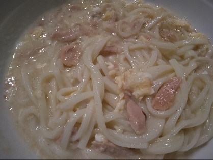 シーチキン入りけいらんうどん