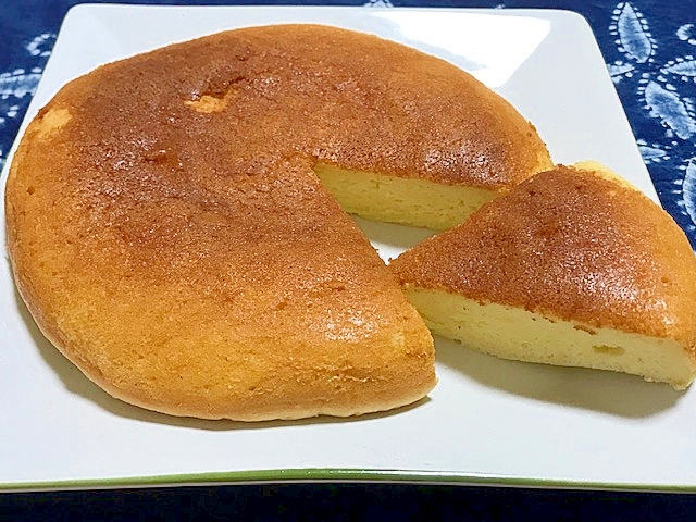 炊飯器で チーズケーキ風ヨーグルトケーキ