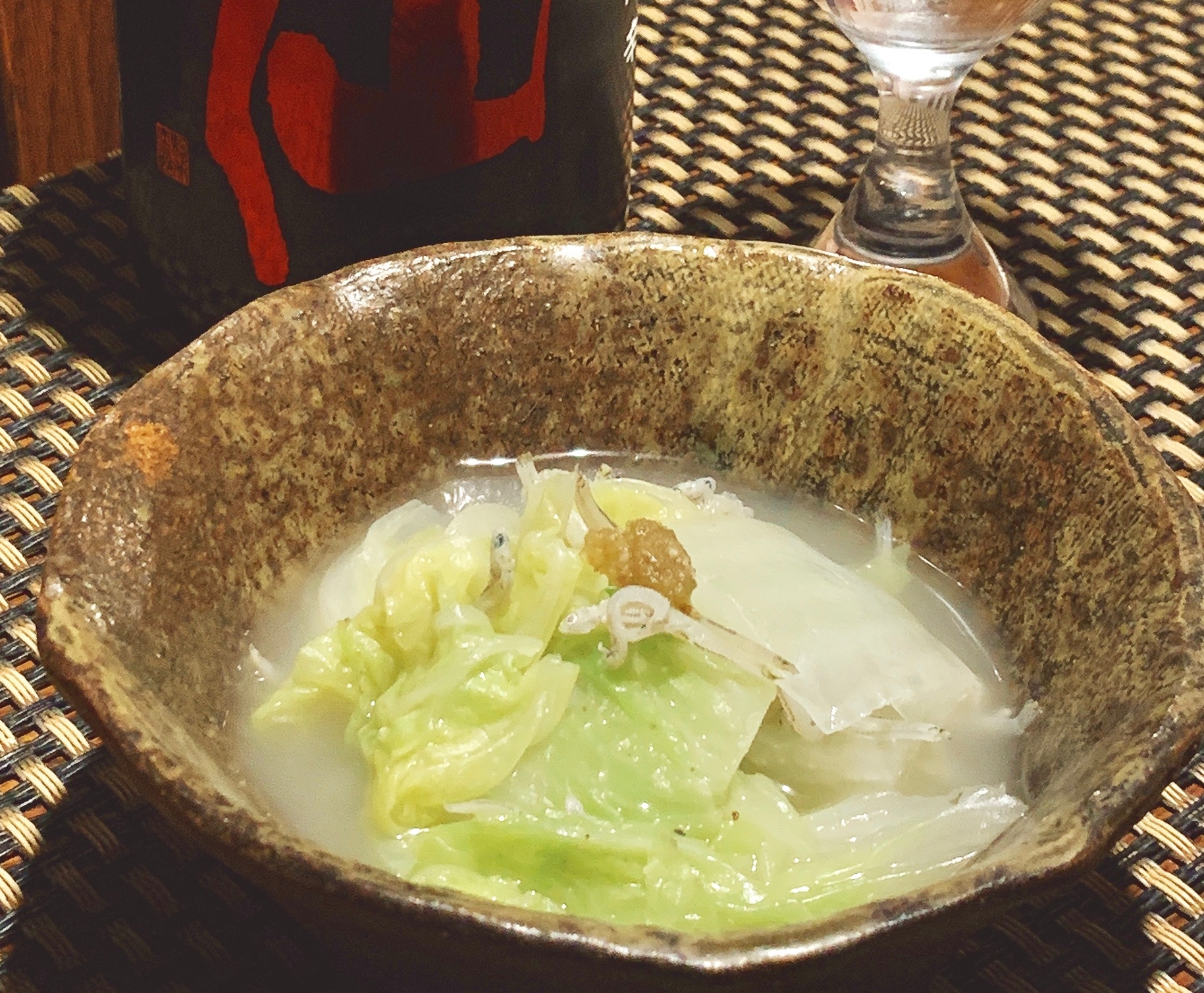 じゃこと白菜の柚子胡椒煮