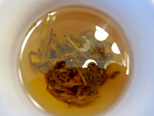 緑茶、生姜、氷砂糖入れ健康茶