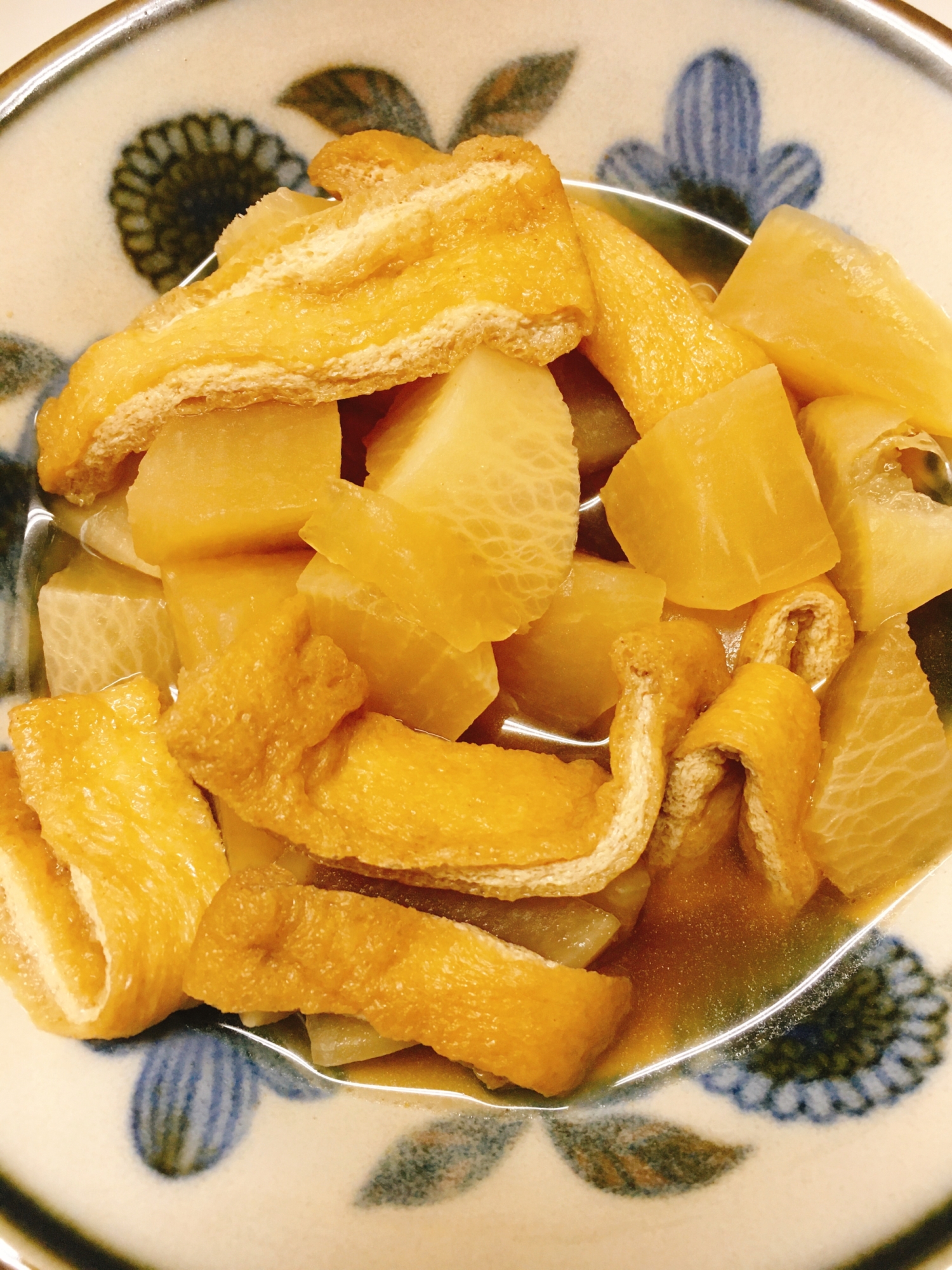 電気圧力鍋で☆大根と油揚げの煮物