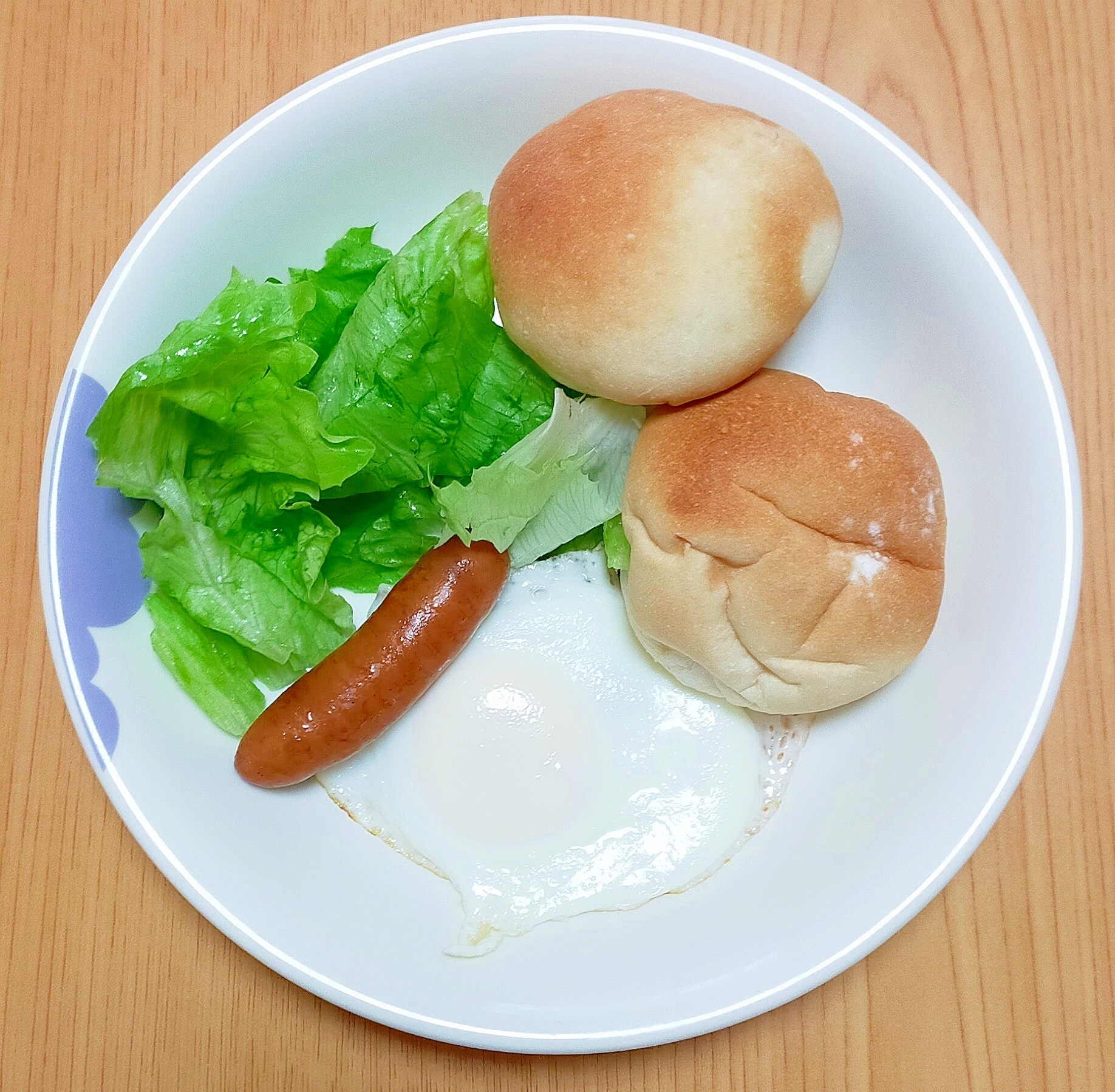 朝食プレート