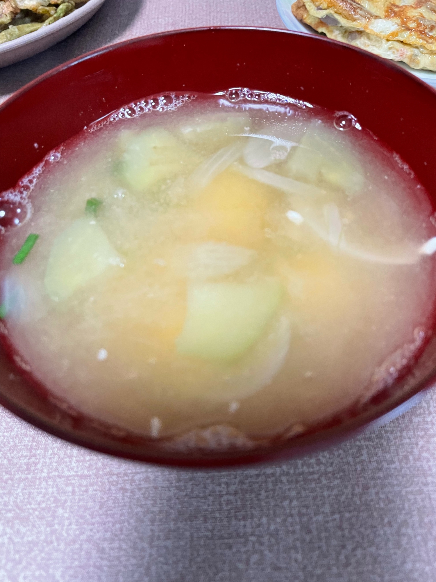 茄子の味噌汁