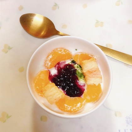 みかんのヨーグルトその2