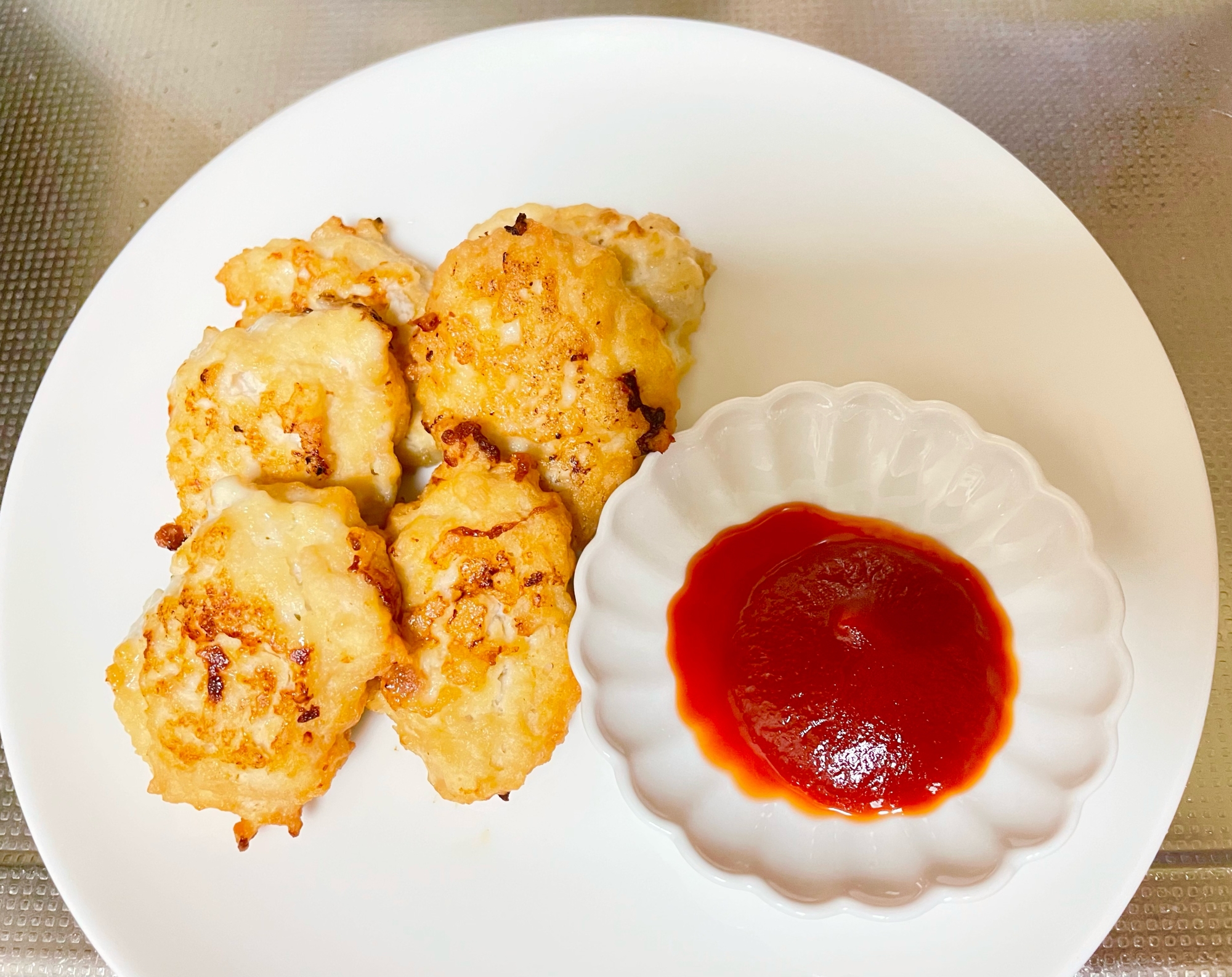 フードプロセッサーで♪ふわふわチキンナゲット