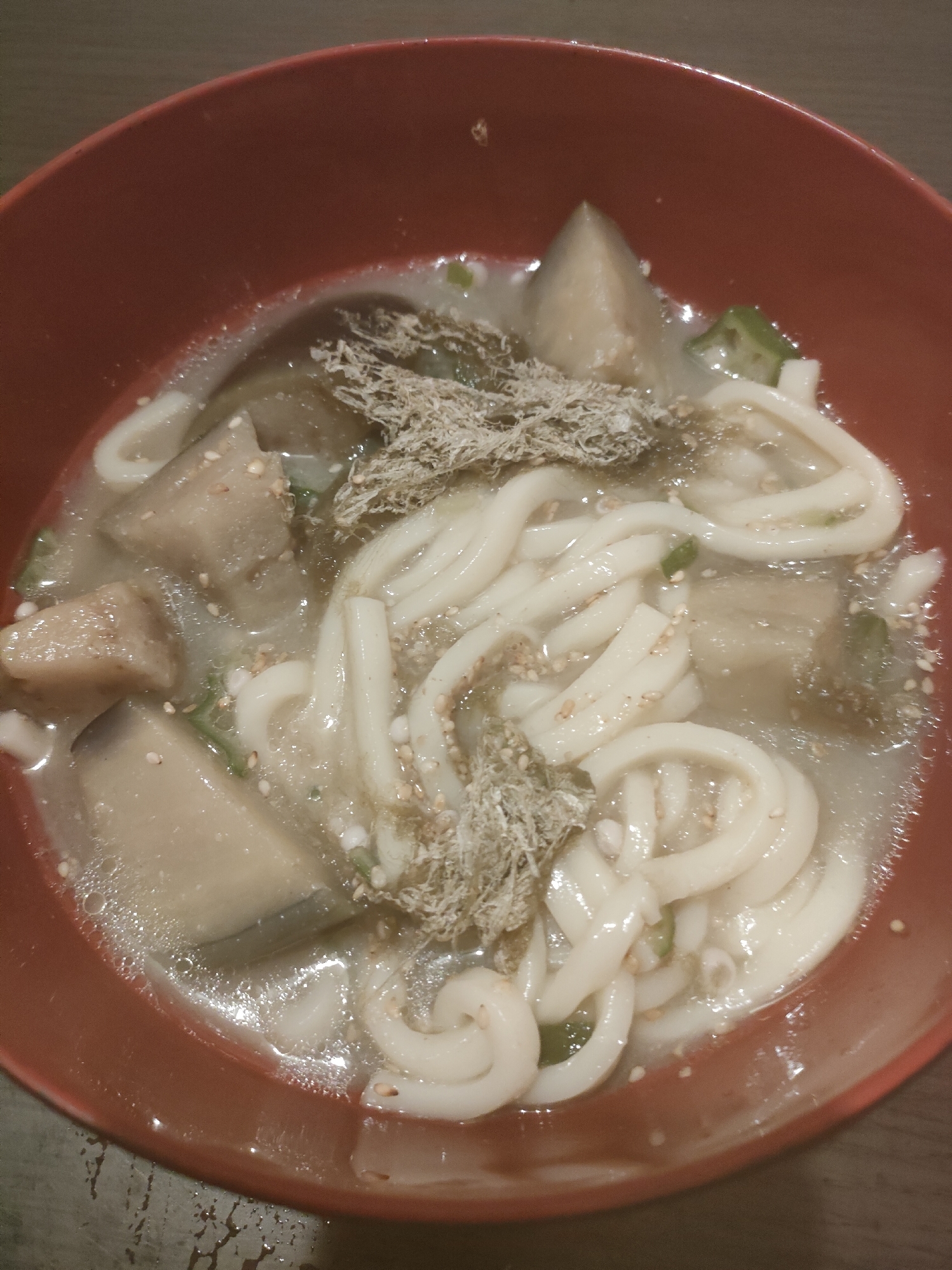 残り物で簡単うどん