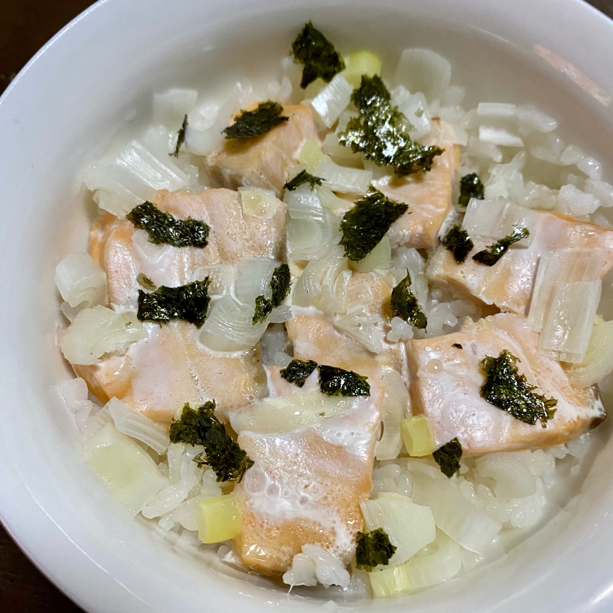 生魚食べれない子用！サーモン丼