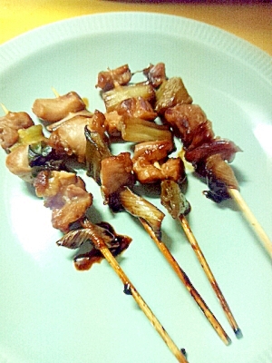 フライパンで簡単 ねぎま焼き鳥 レシピ 作り方 By Lily73 楽天レシピ