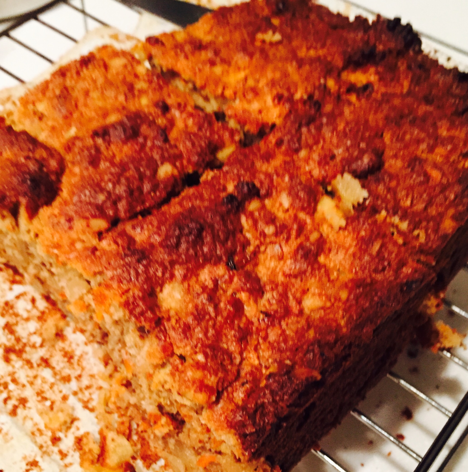 盛りだくさんキャロットケーキ。おから入り