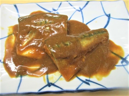 骨まで食べられる♪圧力鍋でサバのカレー味噌煮