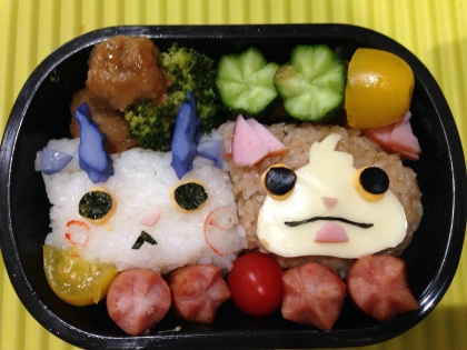 子どもの遠足のお弁当に！作り方、材料など分かりやすかったです、ありがとうございました。お手本通りになりませんでしたが、喜んでもらえました。