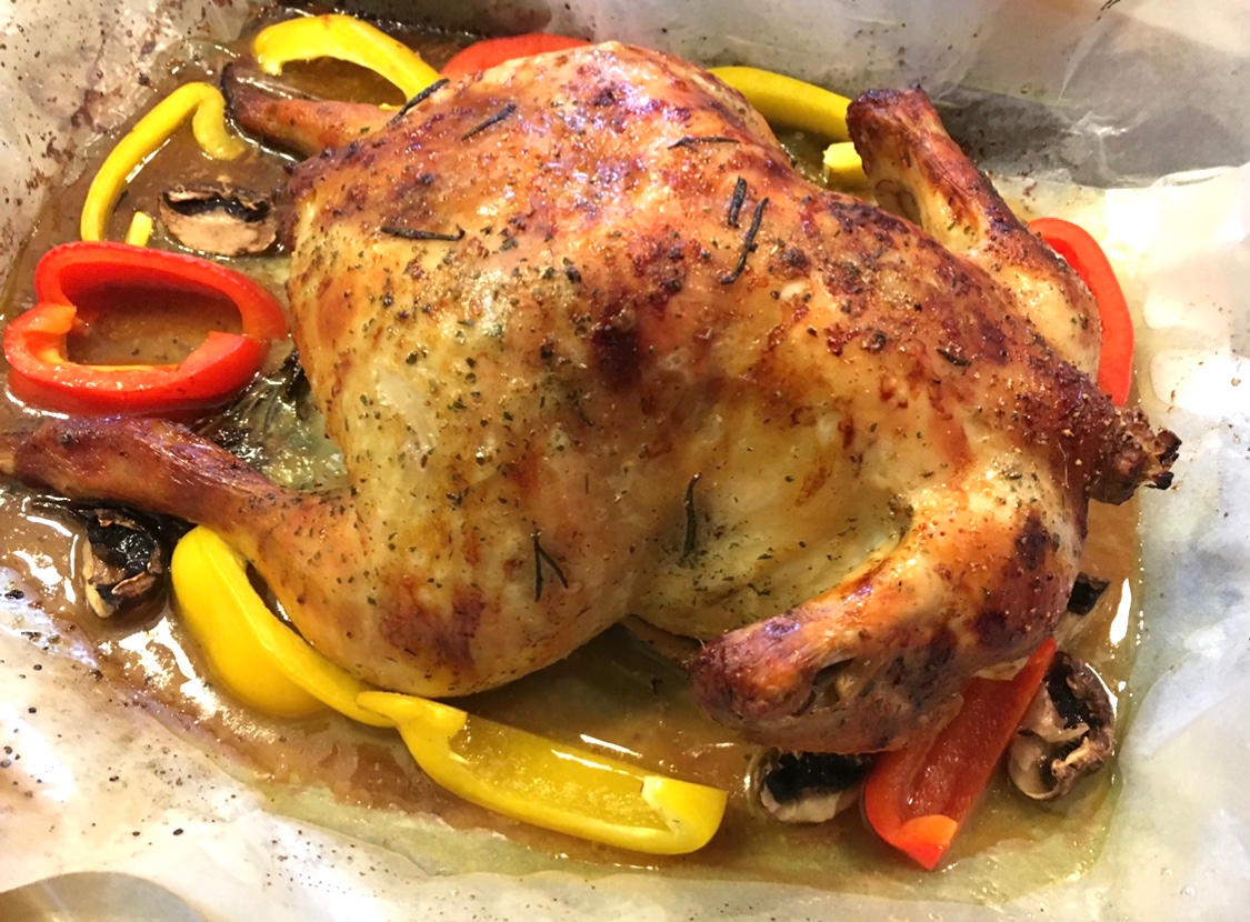 簡単 丸鶏のローストチキン レシピ 作り方 By ちょん 楽天レシピ 簡単 丸鶏のローストチキン レシピ 作り方 By ちょん 楽天レシピ