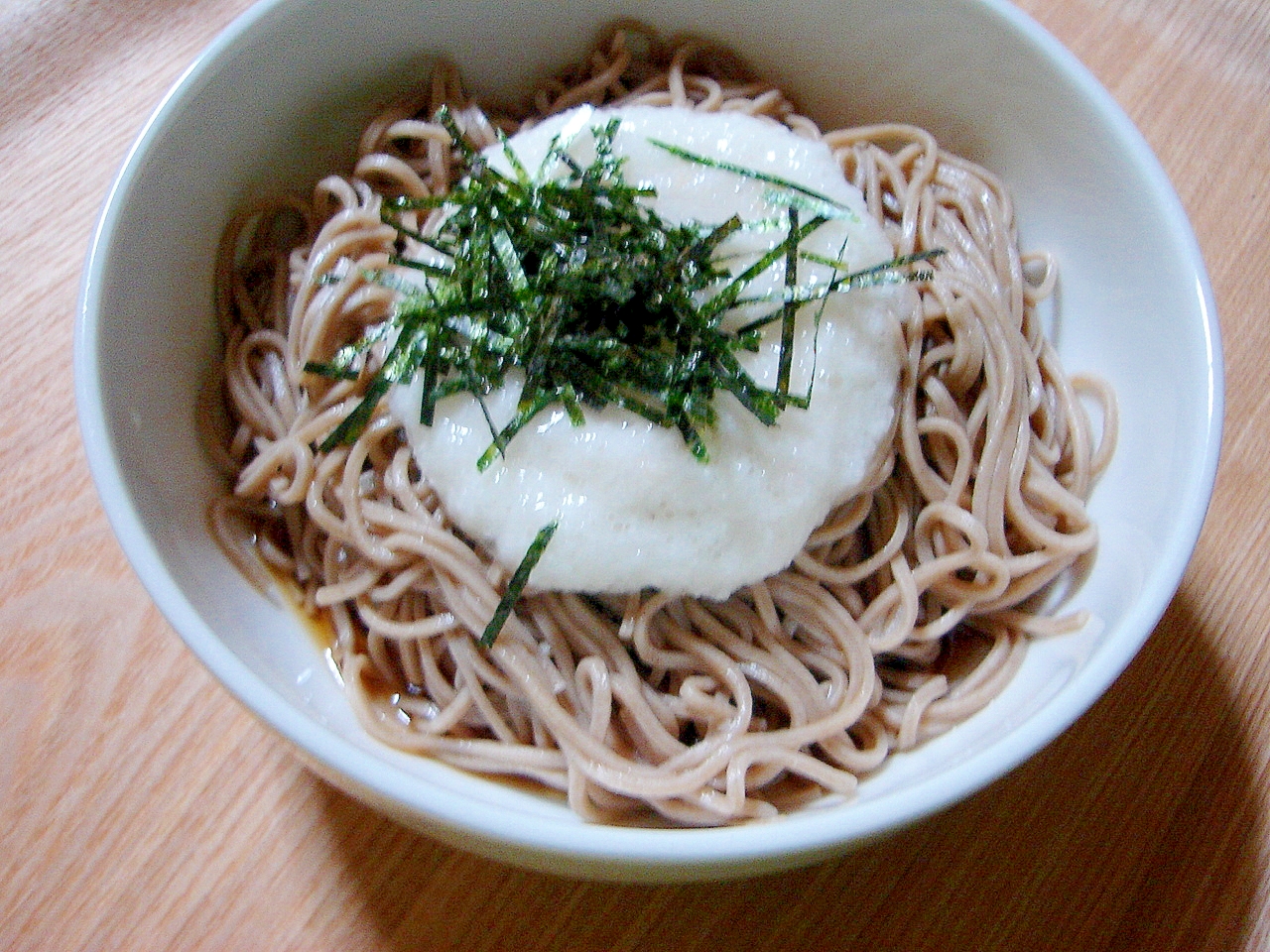 冷やしとろろ蕎麦