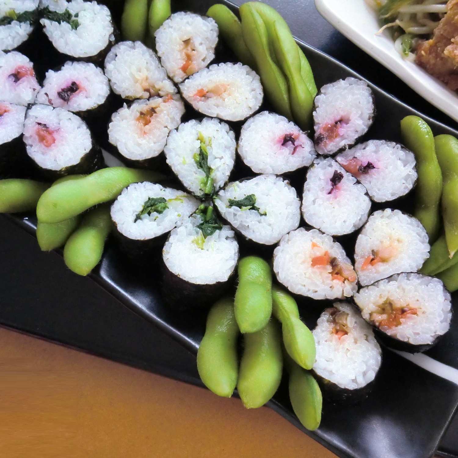 おもてなし 三色花のり巻き レシピ 作り方 By R Chibico 楽天レシピ おもてなし 三色花のり巻き レシピ 作り方 By R Chibico 楽天レシピ