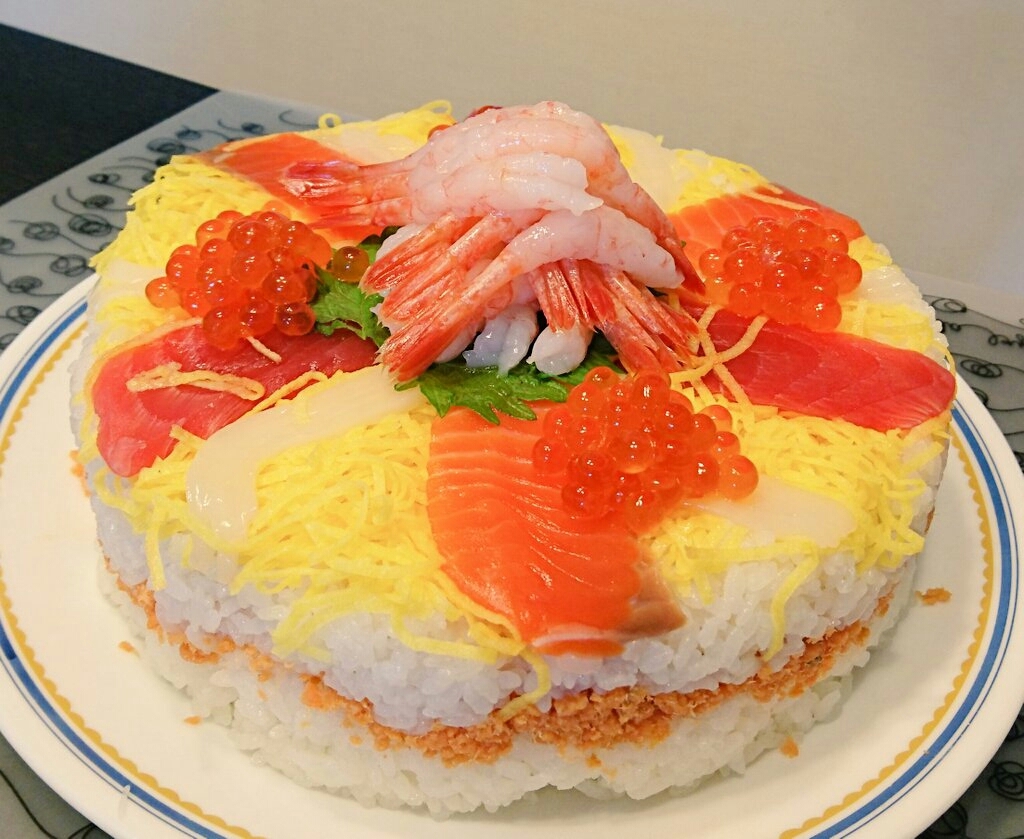 お寿司ケーキ 簡単包丁いらず レシピ 作り方 By Lee1581 楽天レシピ お寿司ケーキ 簡単包丁いらず レシピ 作り方 By Lee1581 楽天レシピ