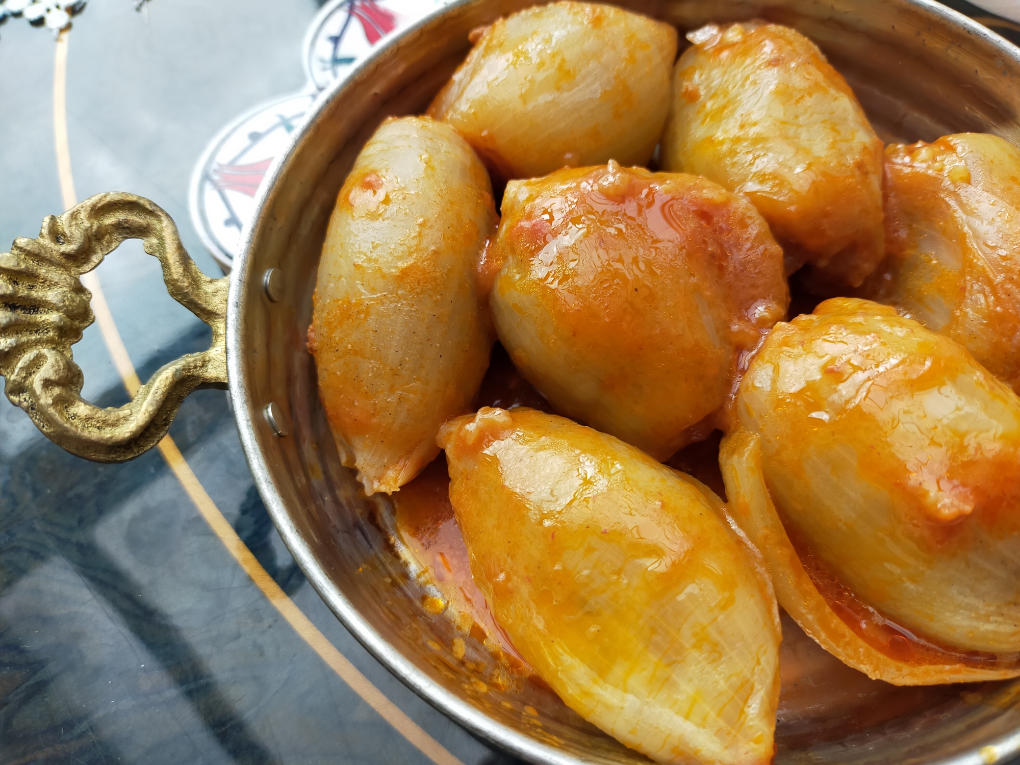 トルコ料理★肉入りたまねぎのドルマ