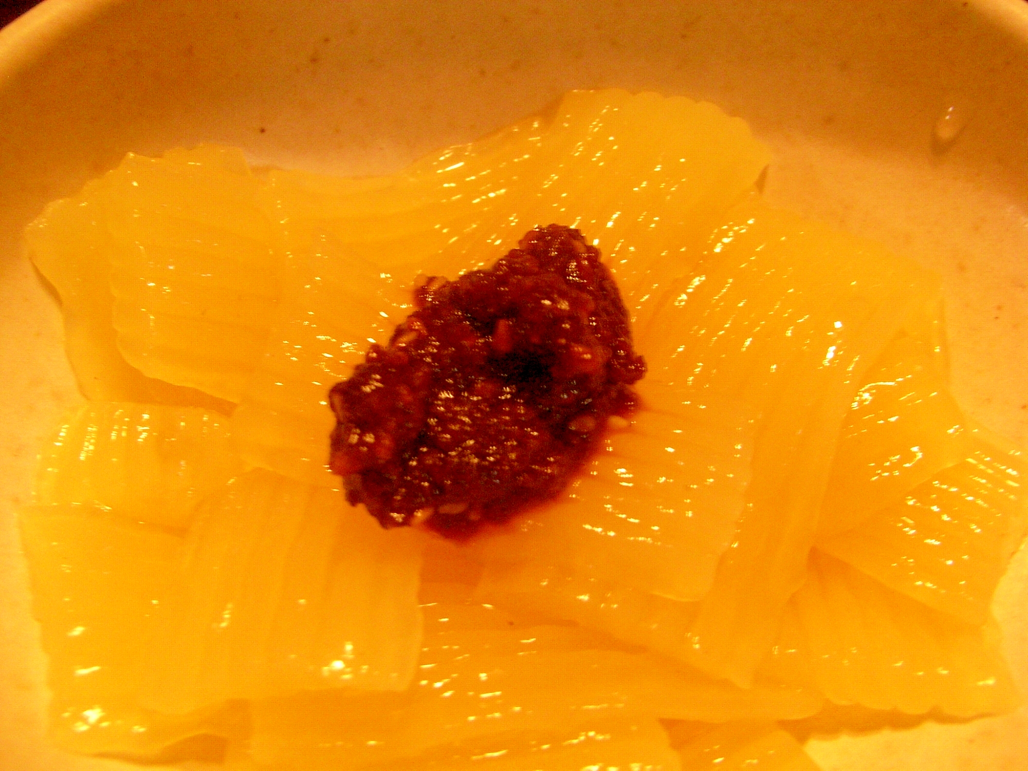 【田楽に】ごまの甘味噌【刺身こんにゃくに】