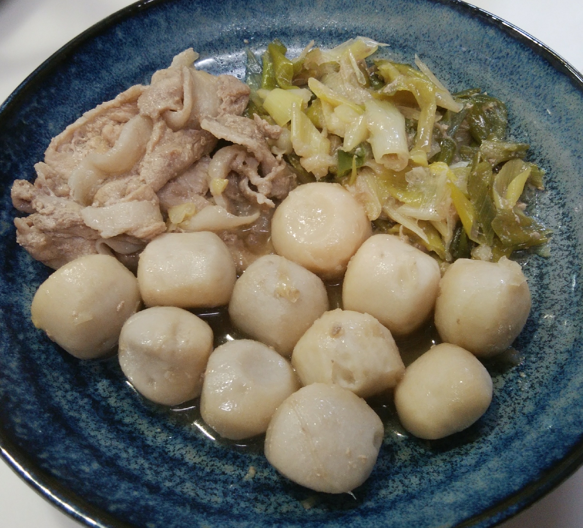 母の味❤里芋と豚肉と長ネギの煮物❤