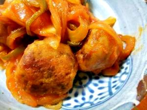 いわしボールのトマト煮