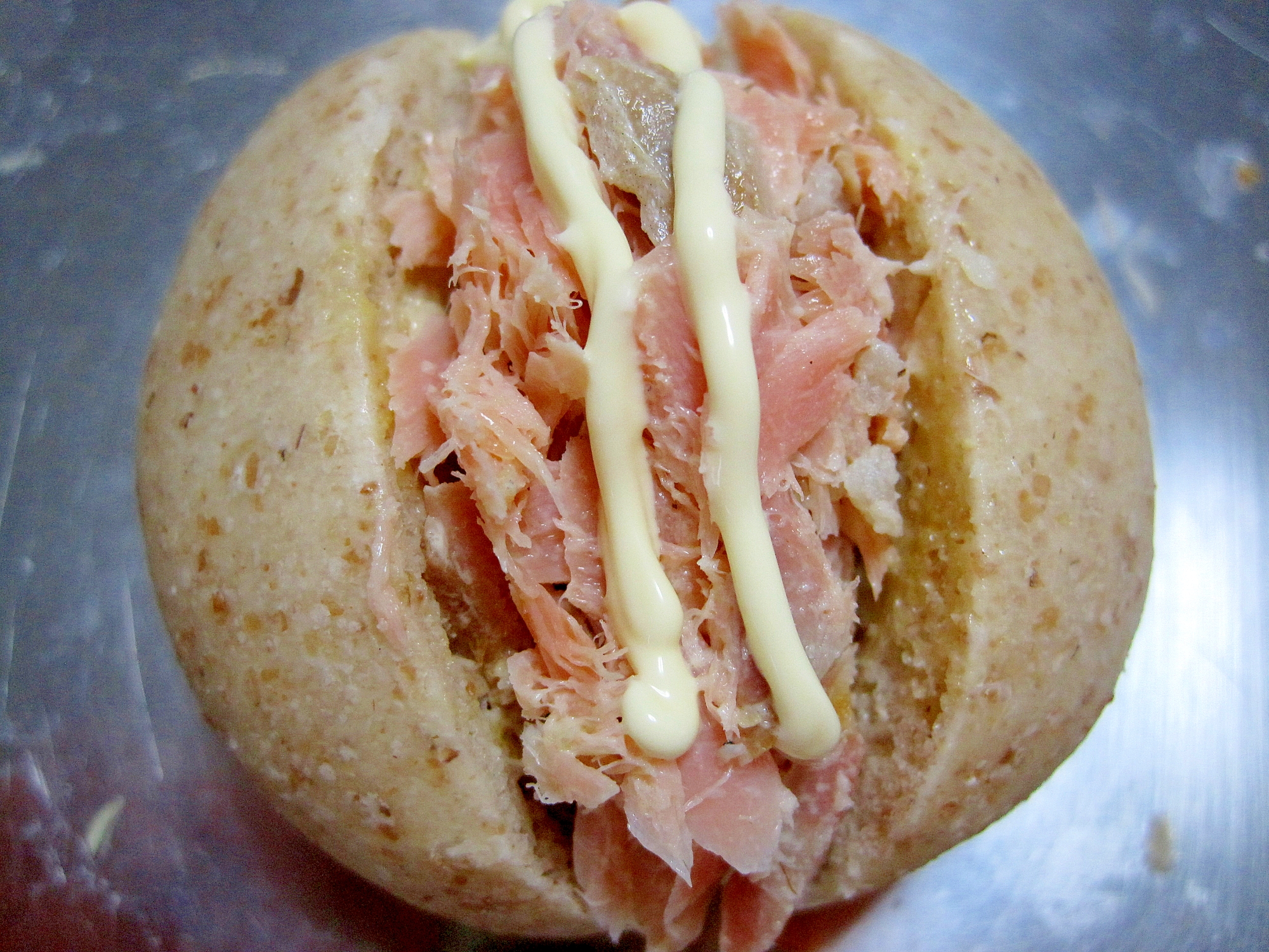 鮭マヨのサンドイッチ