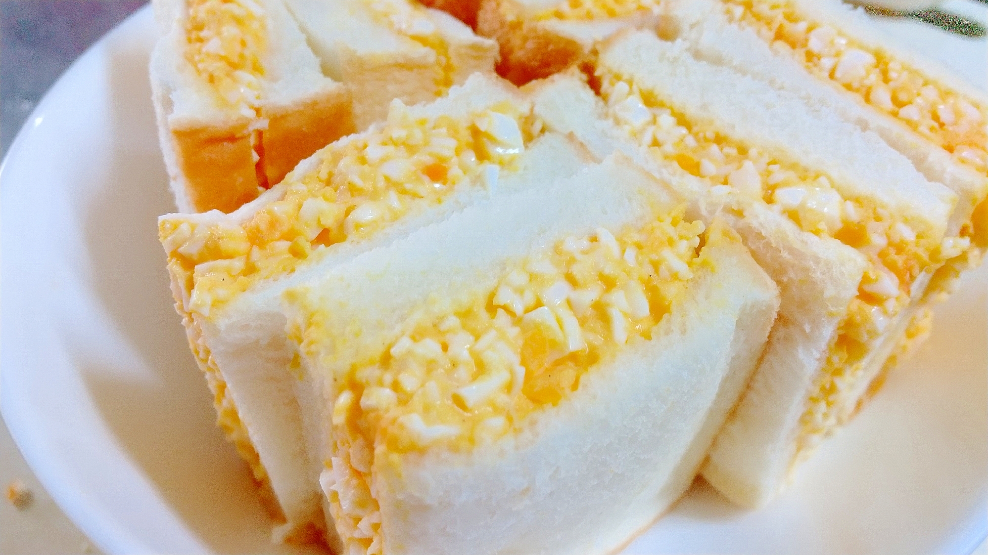 マヨネーズぽさ少なめ 卵感たっぷりの卵サンド レシピ 作り方 By Jrとmc 楽天レシピ