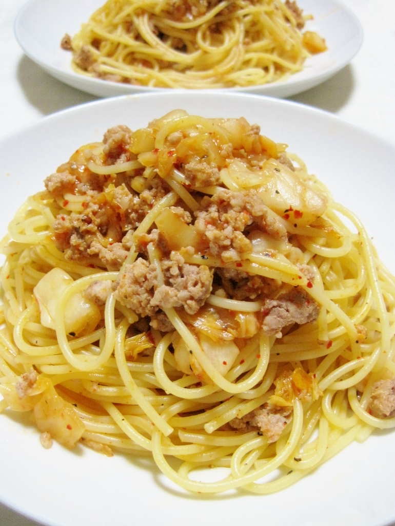 ちゃちゃっとピリうま お手軽キムチパスタ レシピ 作り方 By yamat 楽天レシピ ちゃちゃっとピリうま お手軽キムチパスタ レシピ 作り方 By yamat 楽天レシピ