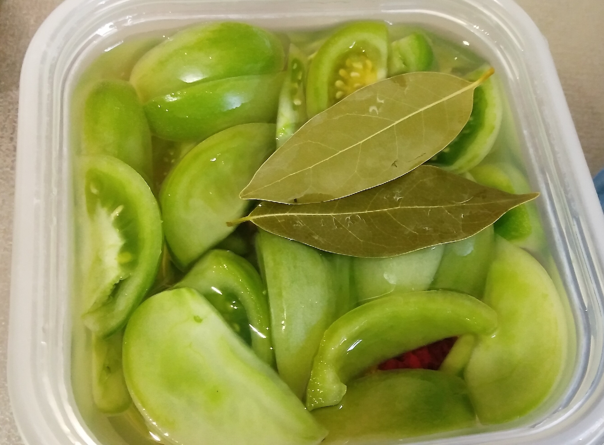 青トマトピクルス