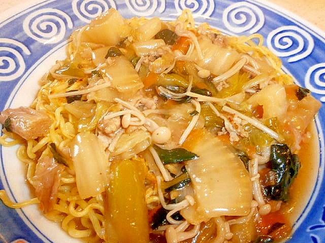 八宝菜で あんかけ焼そば レシピ 作り方 By なな1151 楽天レシピ