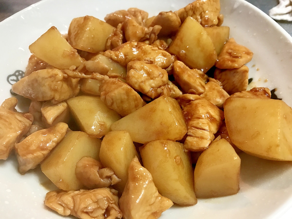 鶏胸とじゃがいものバルサミコ酢炒め レシピ 作り方 By たく ドロレス 楽天レシピ 鶏胸とじゃがいものバルサミコ酢炒め レシピ 作り方 By たく ドロレス 楽天レシピ