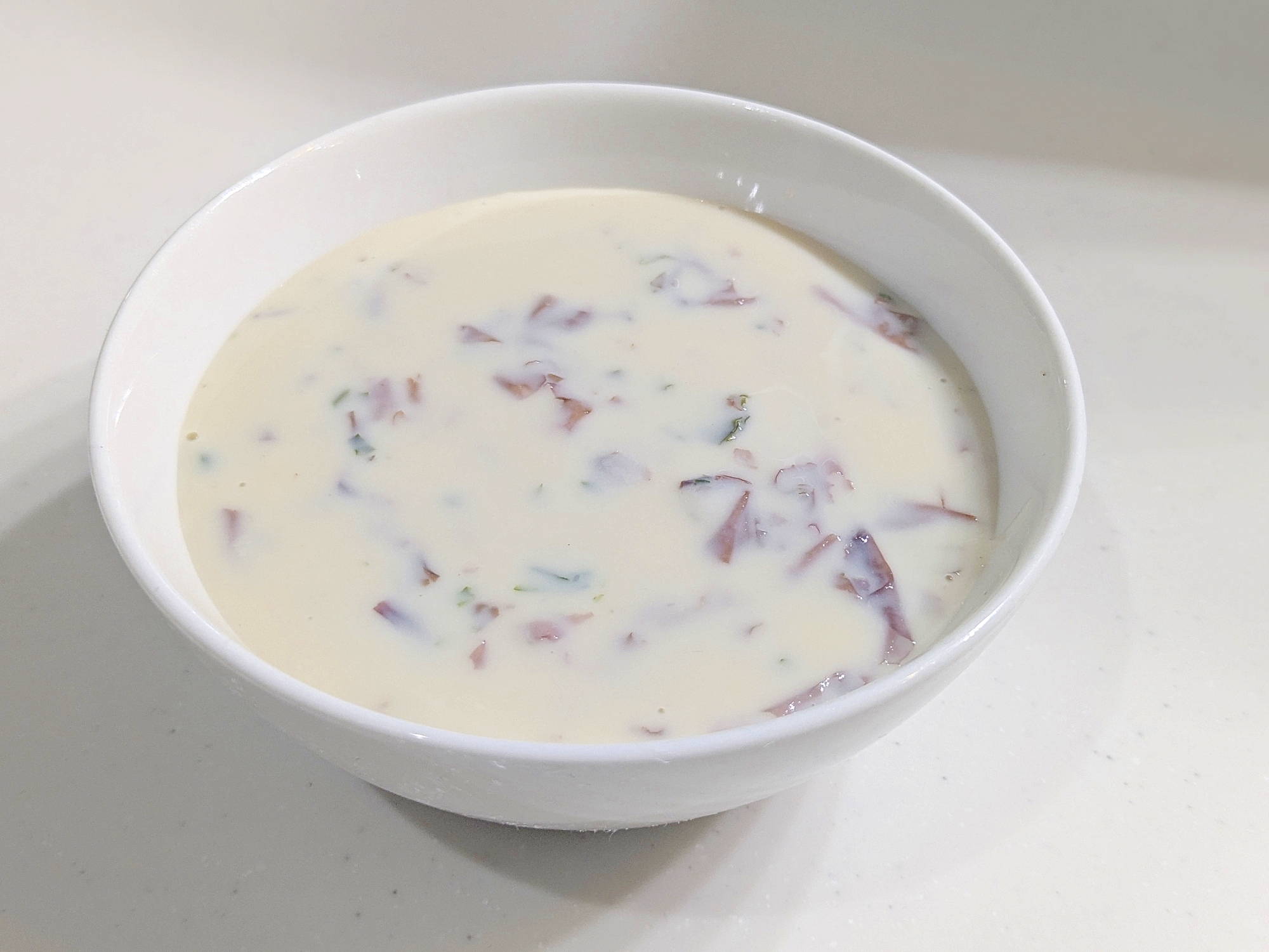 のり豆乳スープ　　　　ソイリッチ　SOYRICH