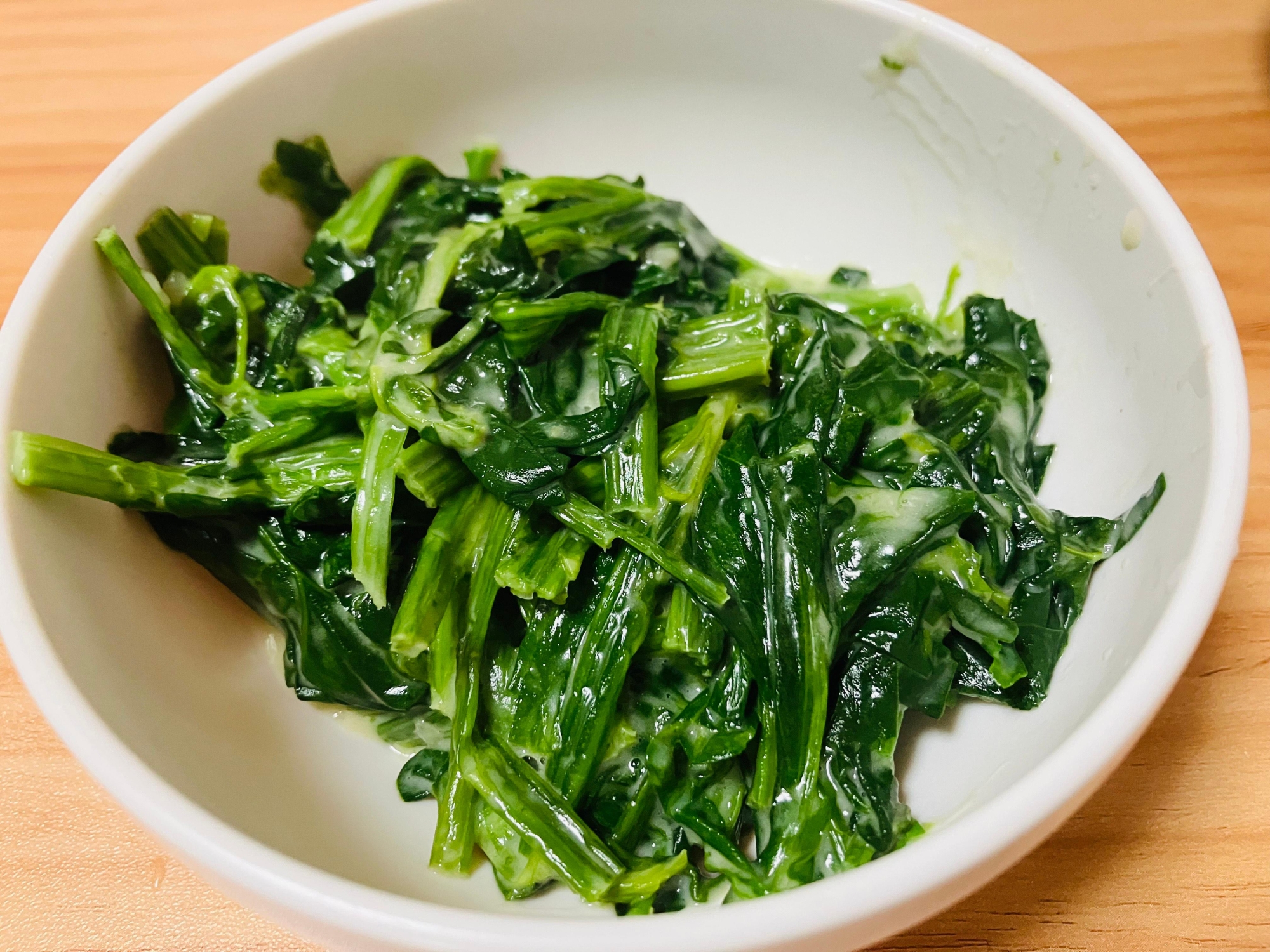 クリームスピナッチ