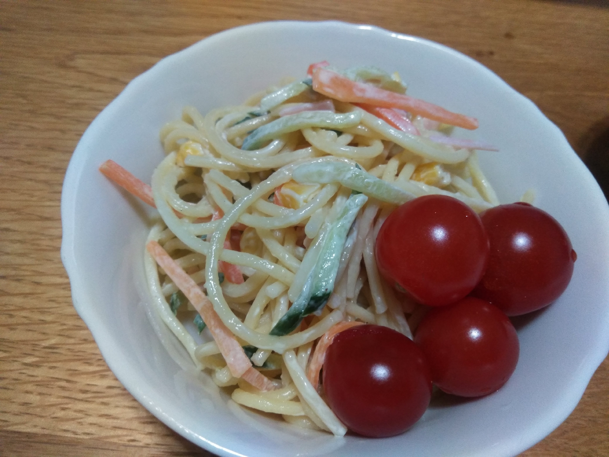 我が家のスパサラ