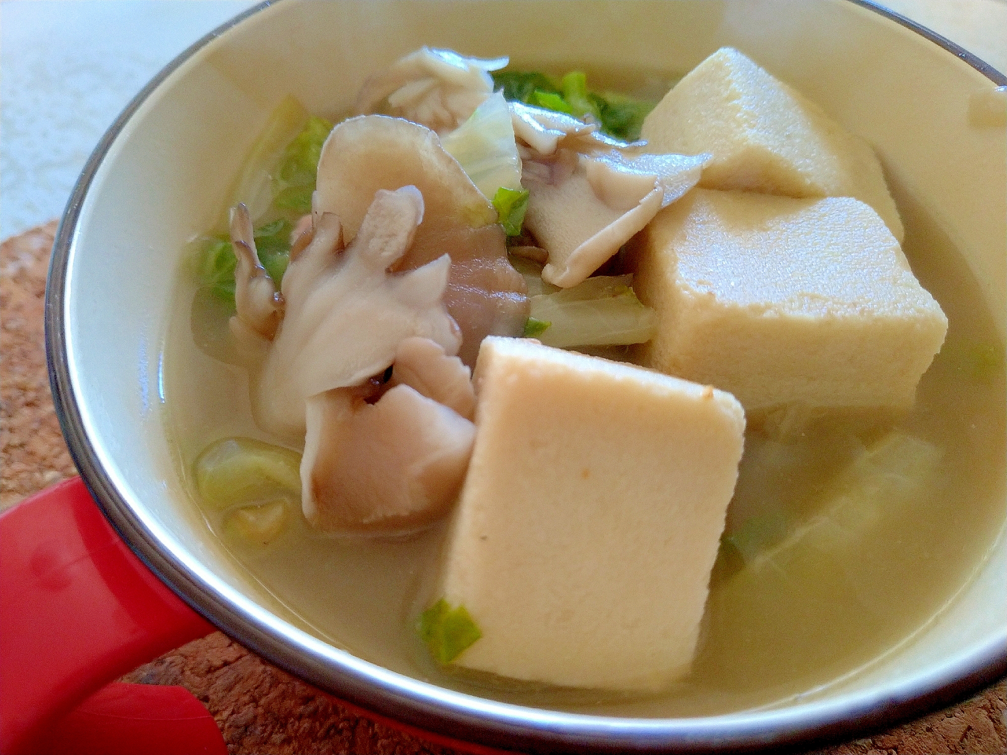 高野豆腐スープ