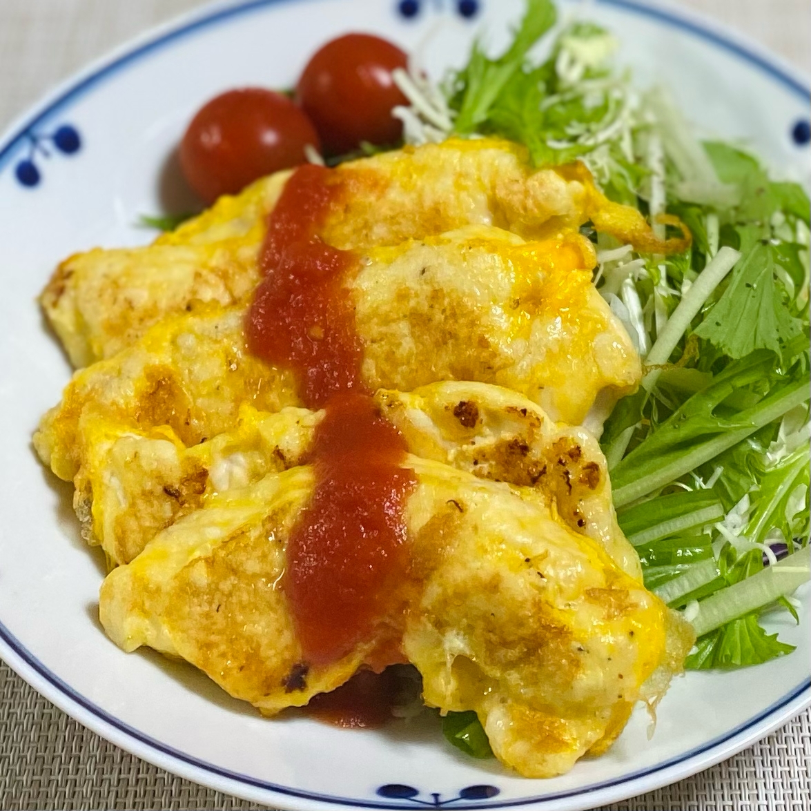 鶏むね肉でやわらかなピカタ