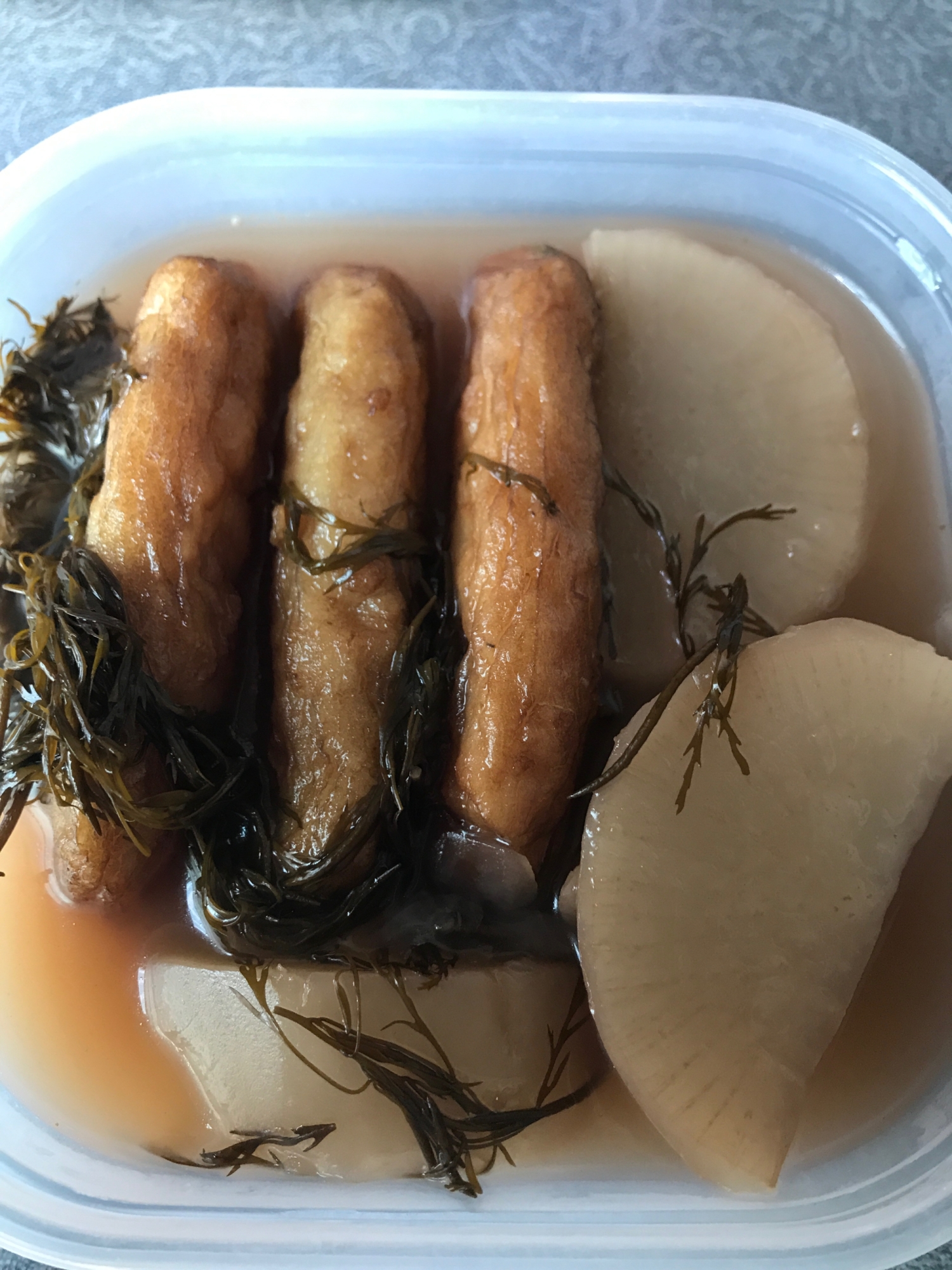 甘鯛天と大根の煮物