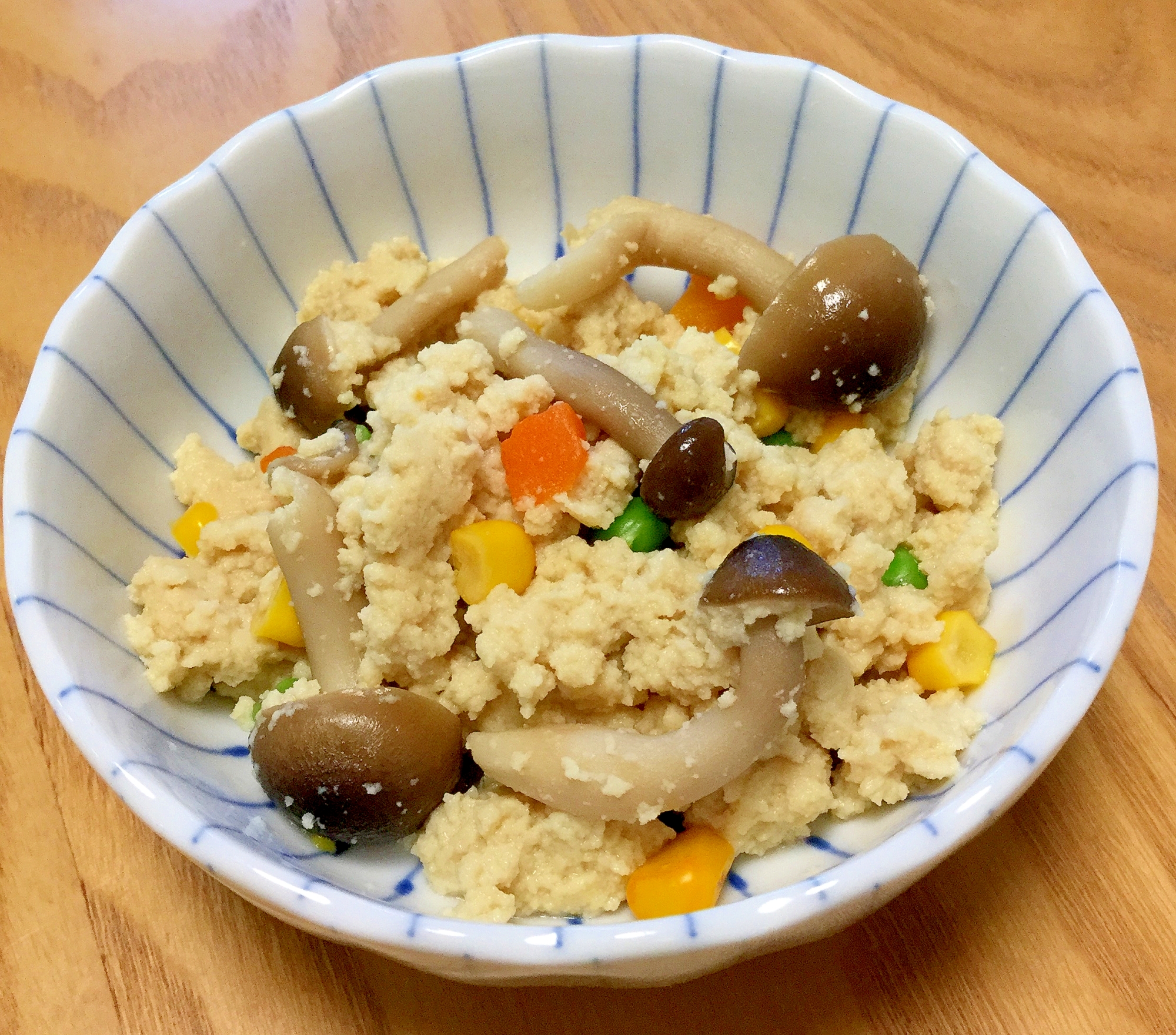 簡単 ふわふわ 粉豆腐の炒り煮 レシピ 作り方 By ひらりぃー 楽天レシピ