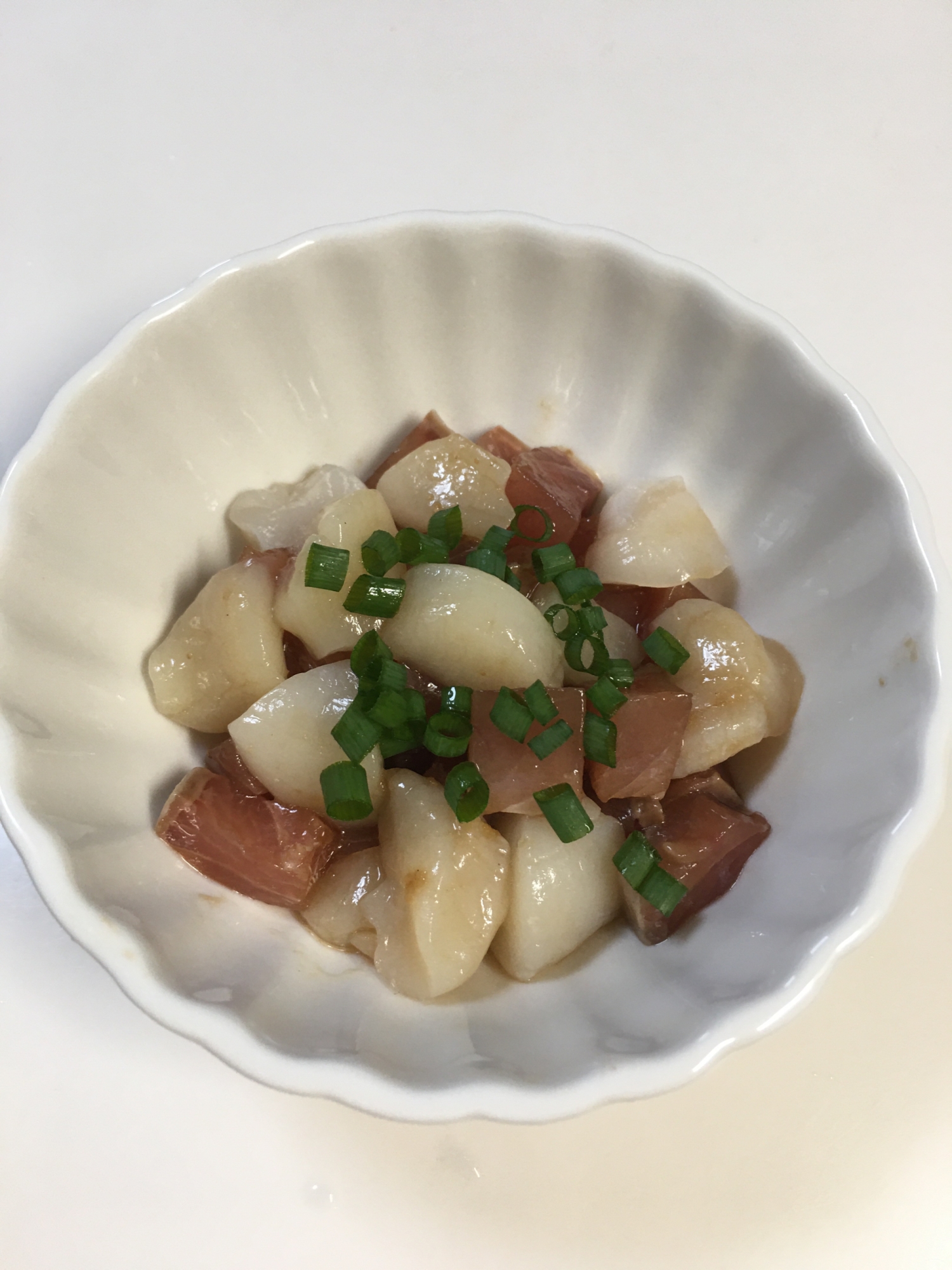 白糠町ホタテの中華風和え物