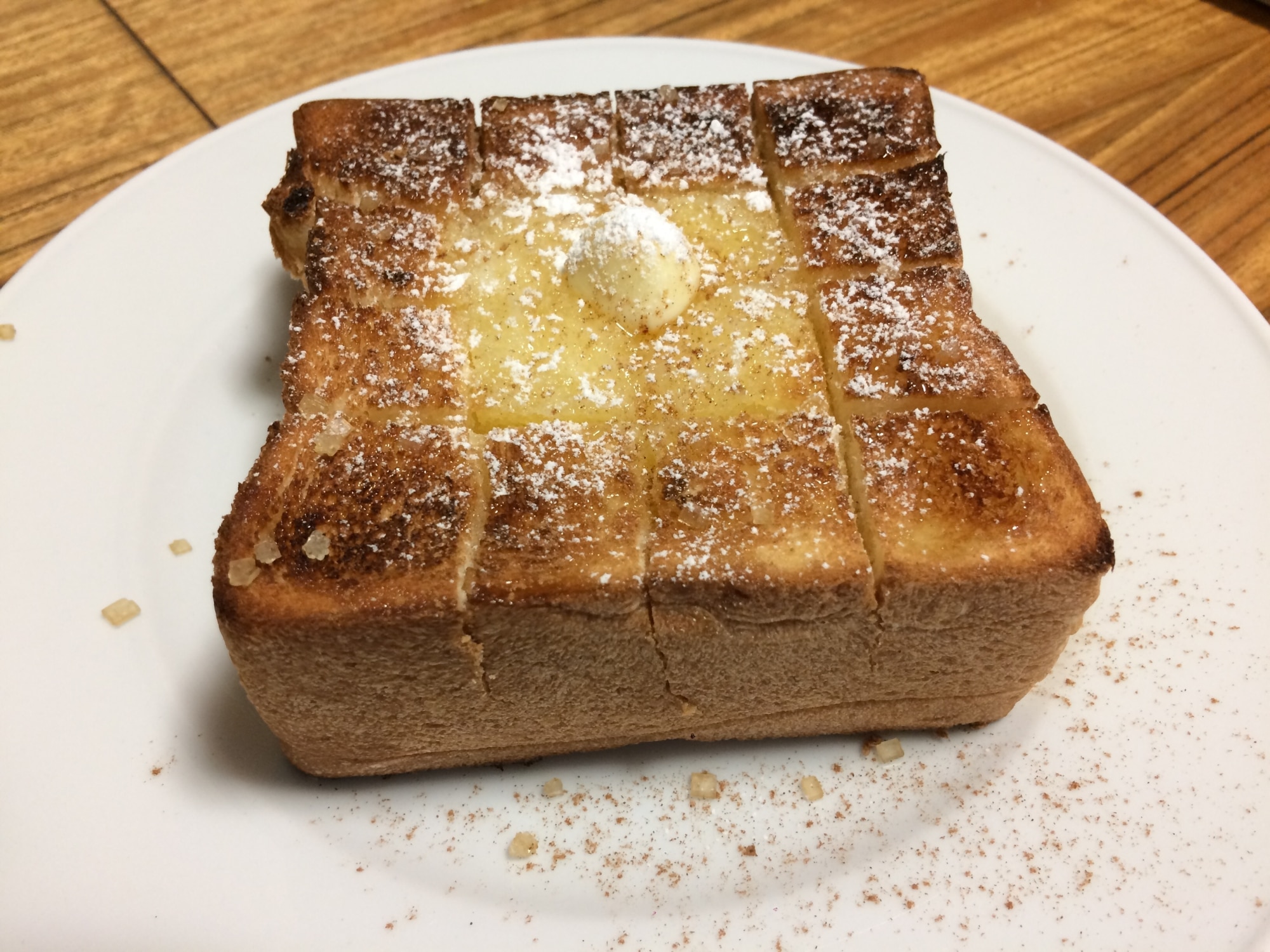甘くて美味しいハニーバタートースト レシピ・作り方 by 農家の