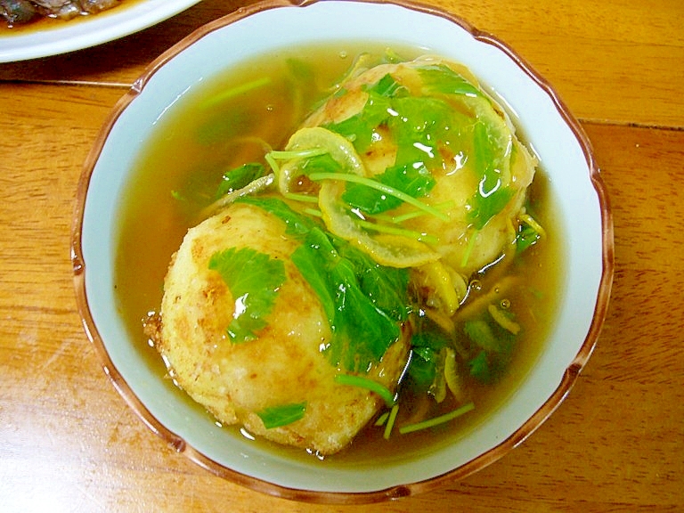 えびと枝豆のじゃがいも饅頭