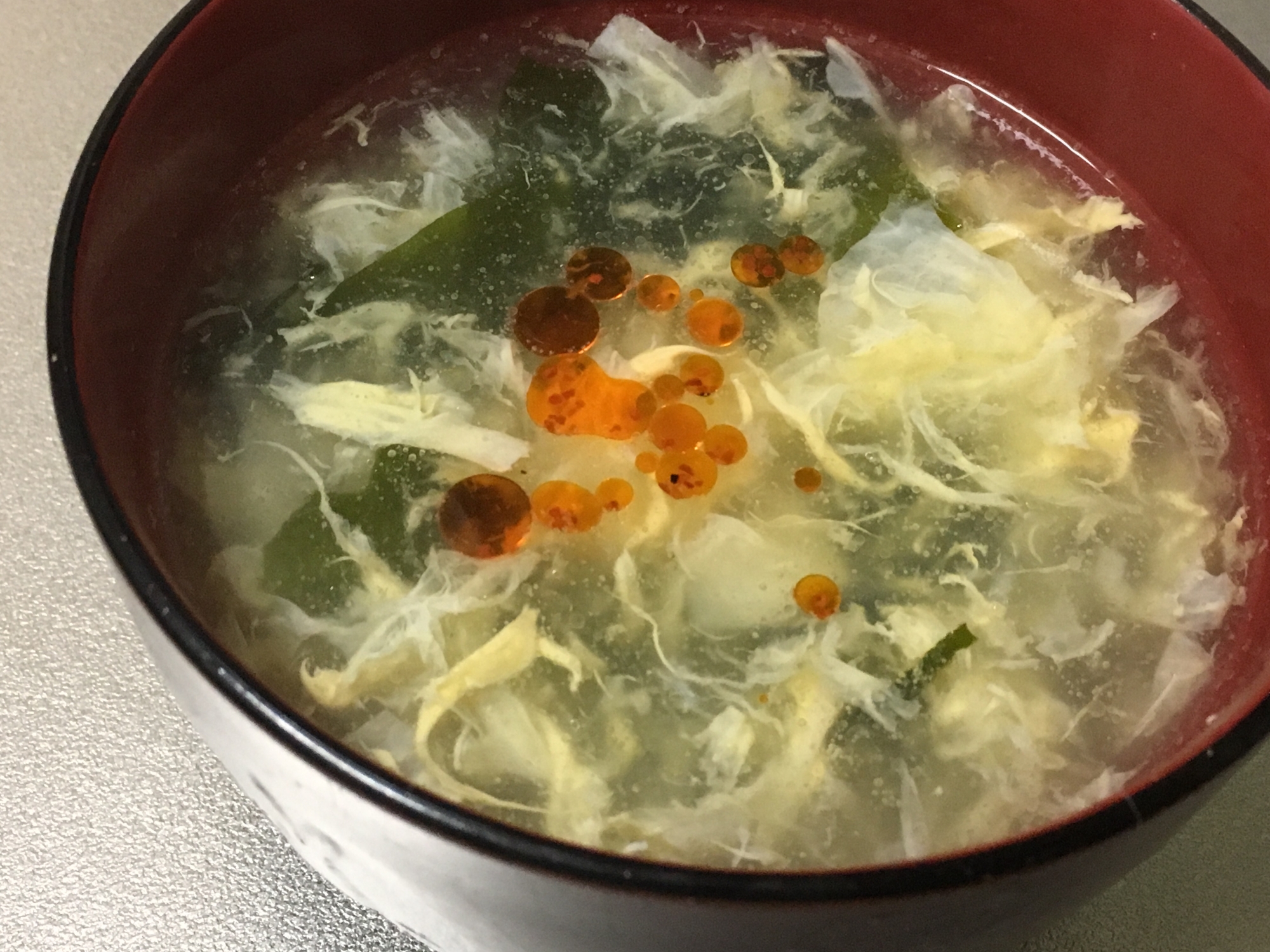 【簡単】中華風卵スープ