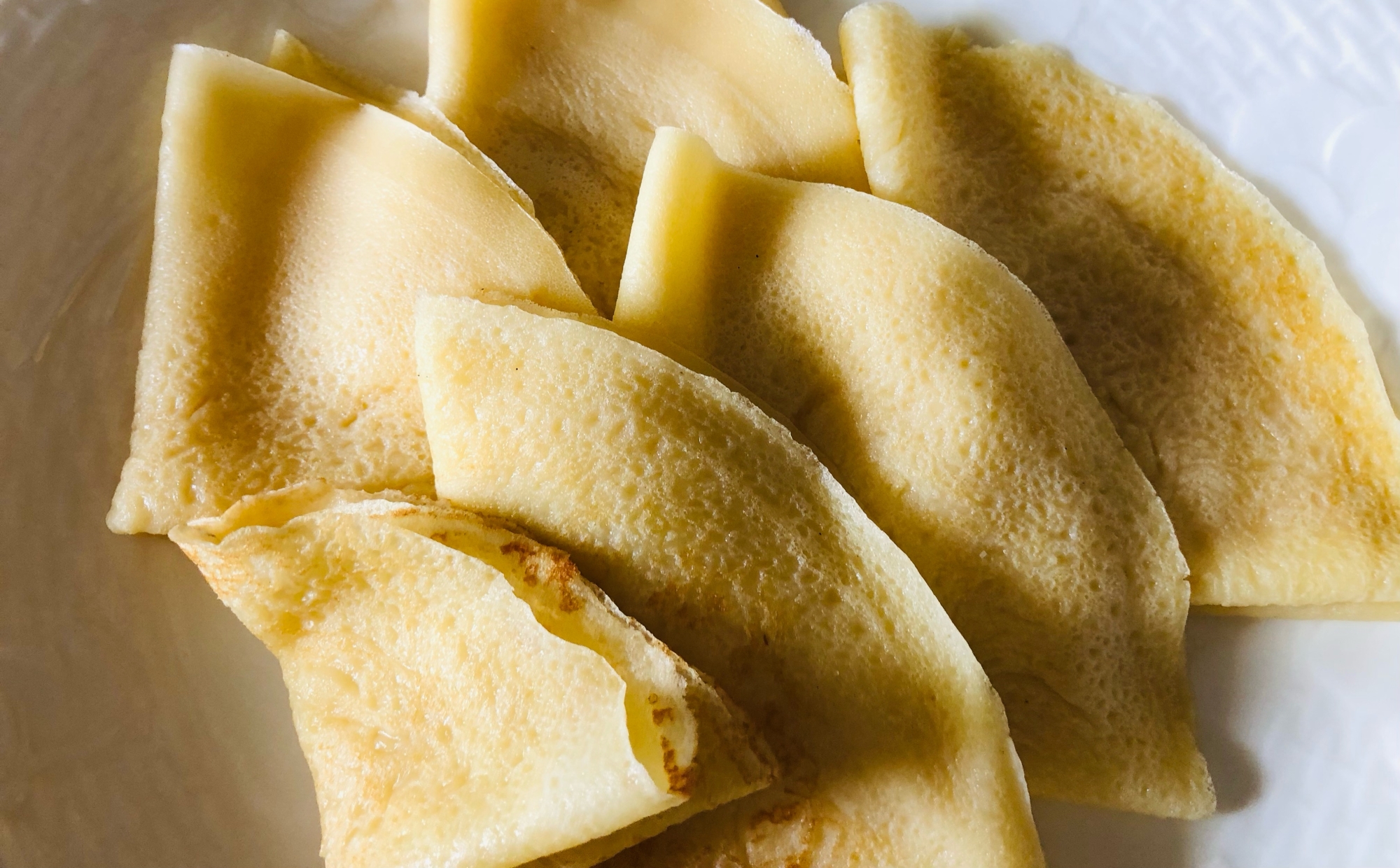 ハンドブレンダーで楽々♪クレープ生地