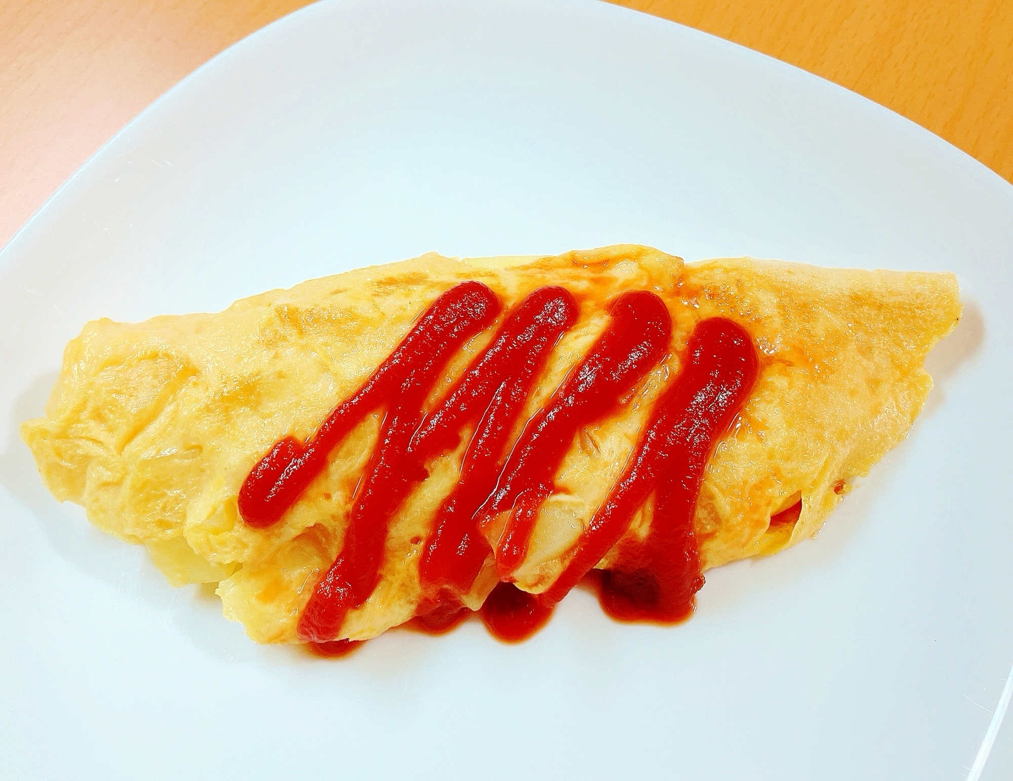 じゃがいも入りオムレツ