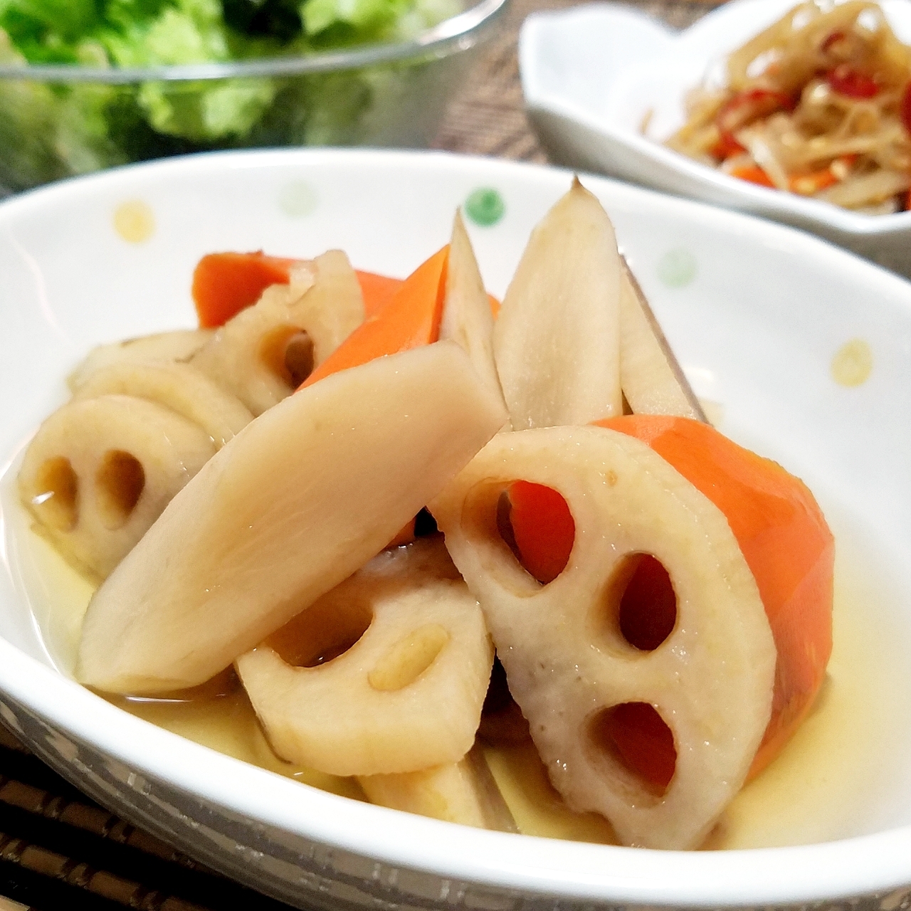 食物繊維で便秘解消！炊飯器でゴボウとレンコンの煮物