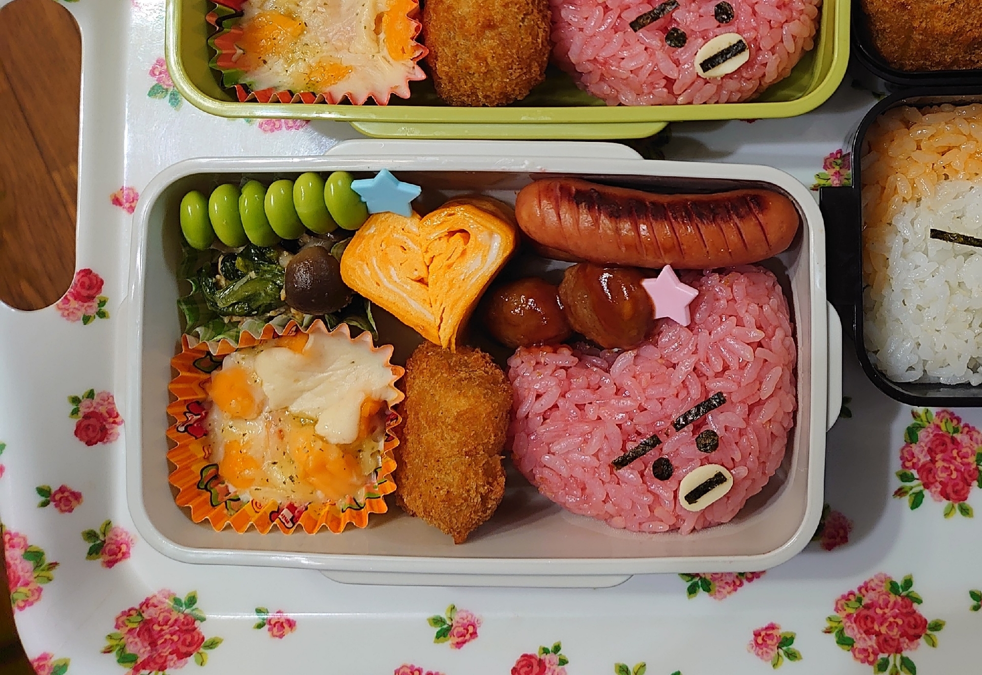 簡単 キャラ弁 Tata弁当 レシピ 作り方 By Rururu13 楽天レシピ