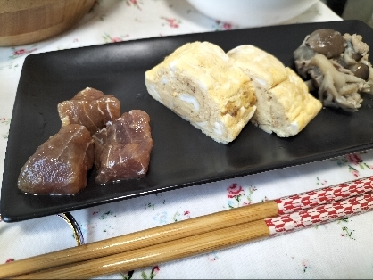 味付け参考にしました。
先ずは丼にせず日本酒と。おいしかったです。