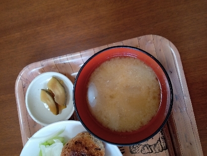 ☆ほっこり☆里芋と玉ねぎの味噌汁